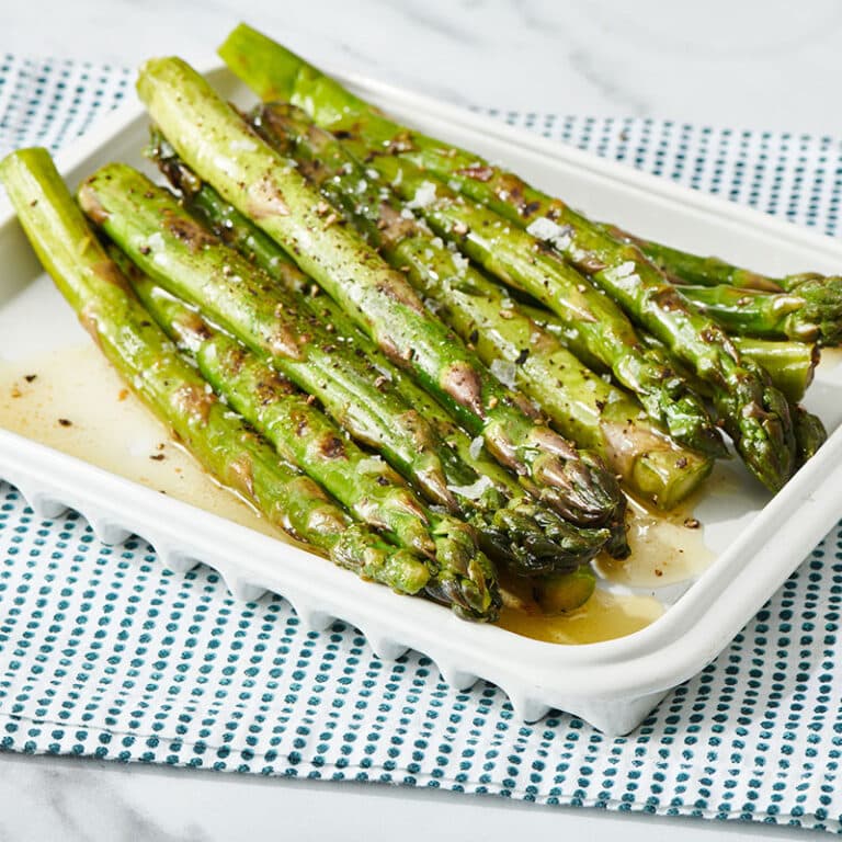 Grilled Asparagus With Lemon Butter Sauce Recipe The Mom 100