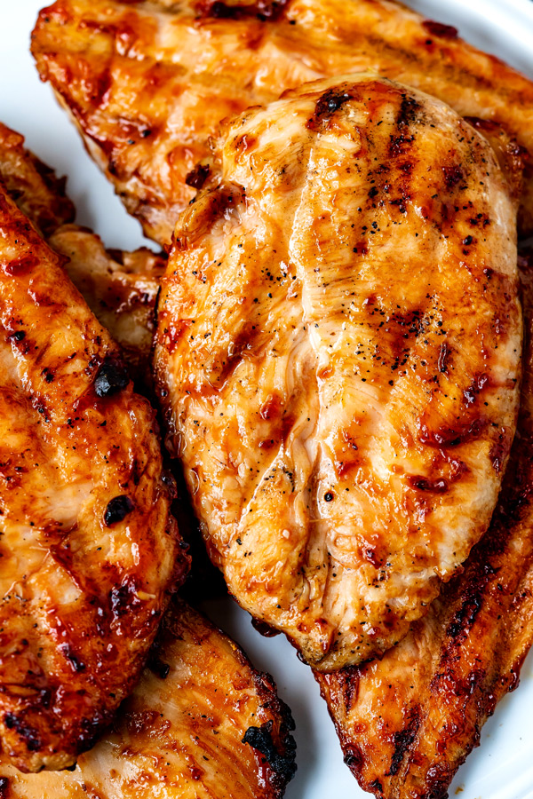 Grilled Bbq Chicken Breasts Easy Budget Recipes