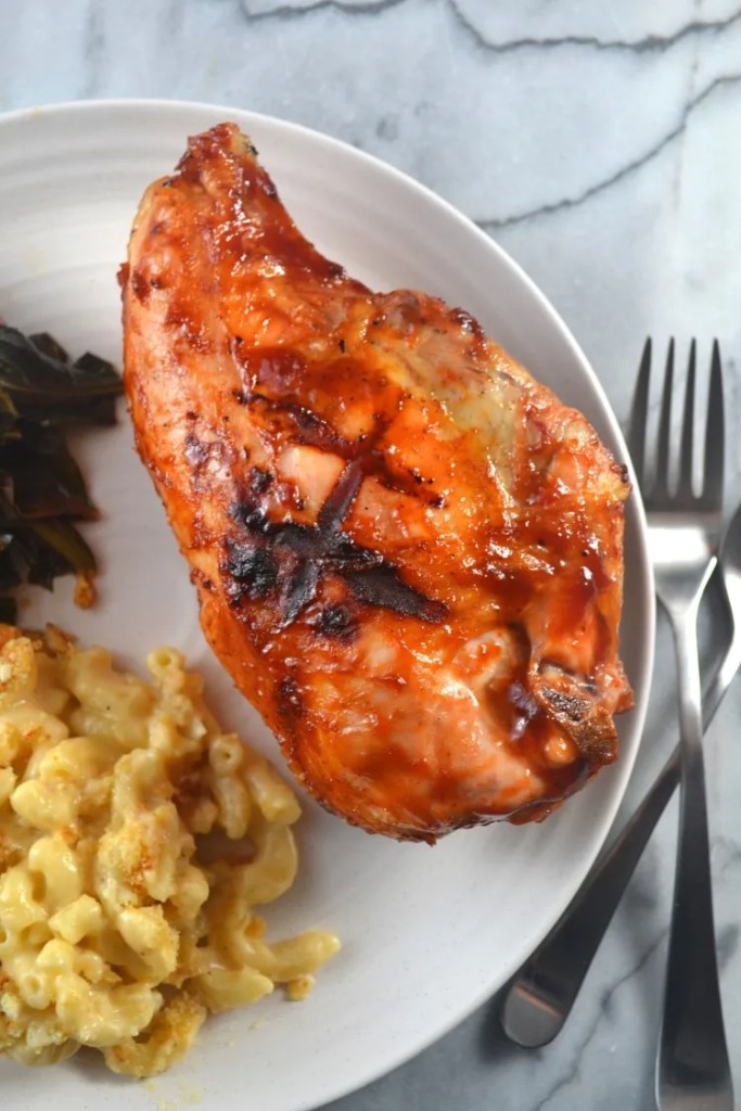 Grilled Bone In Chicken Breasts Recipe