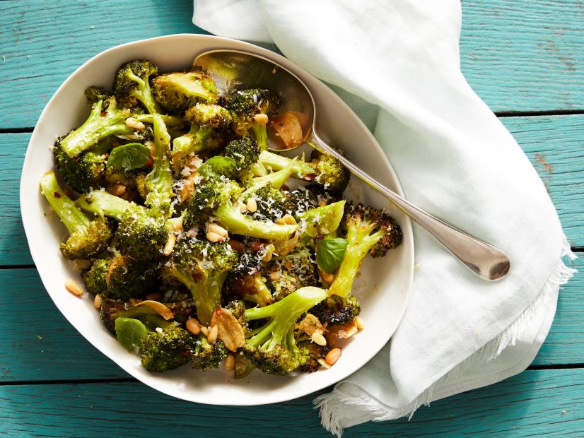 Grilled Broccoli Crispy With Parmesan Wellplated Com