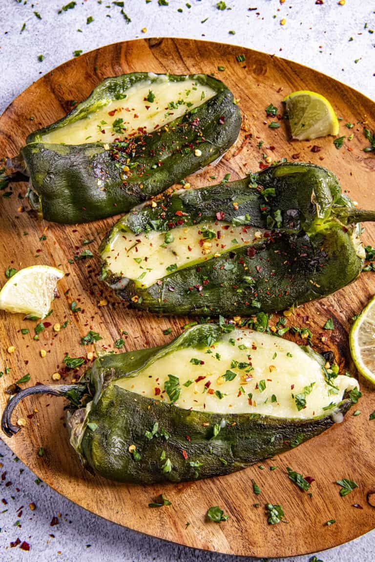 Grilled Cheese Stuffed Poblano Peppers Recipe Chili Pepper Madness