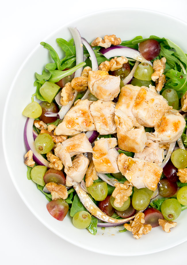 Grilled Chicken Arugula Salad Delicious Meets Healthy