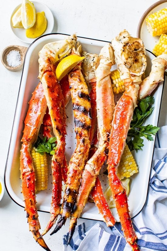 Grilled Crab Legs King Dungeness And Snow Crab Legs Cooking Home