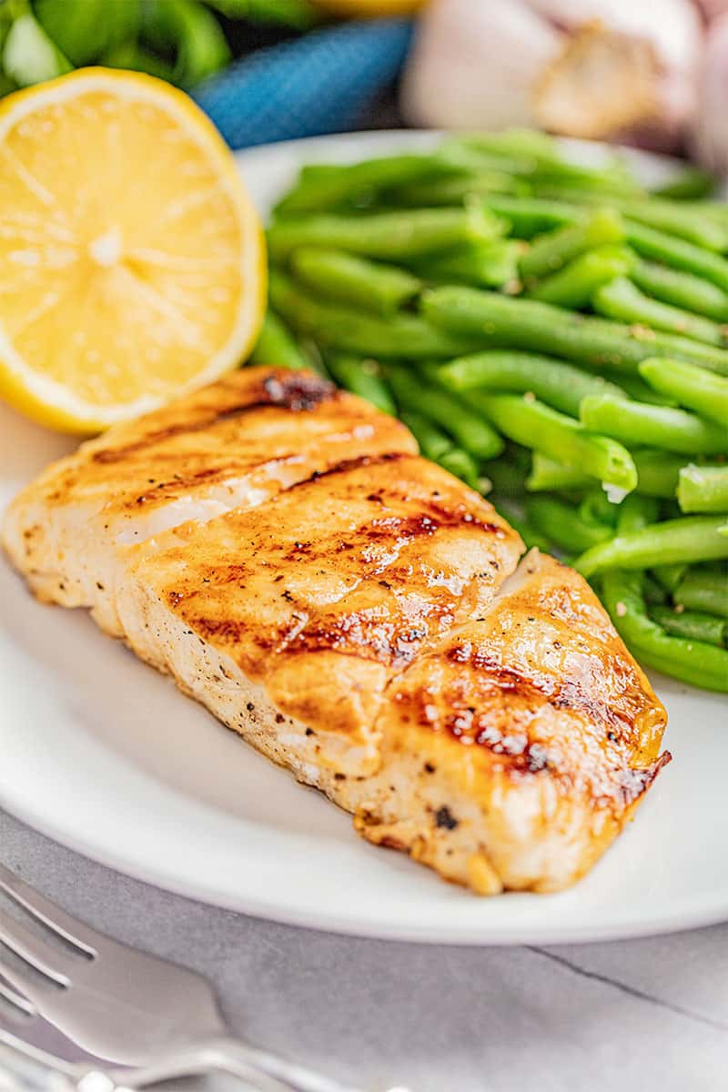 Grilled Halibut Theonlinegrill Com