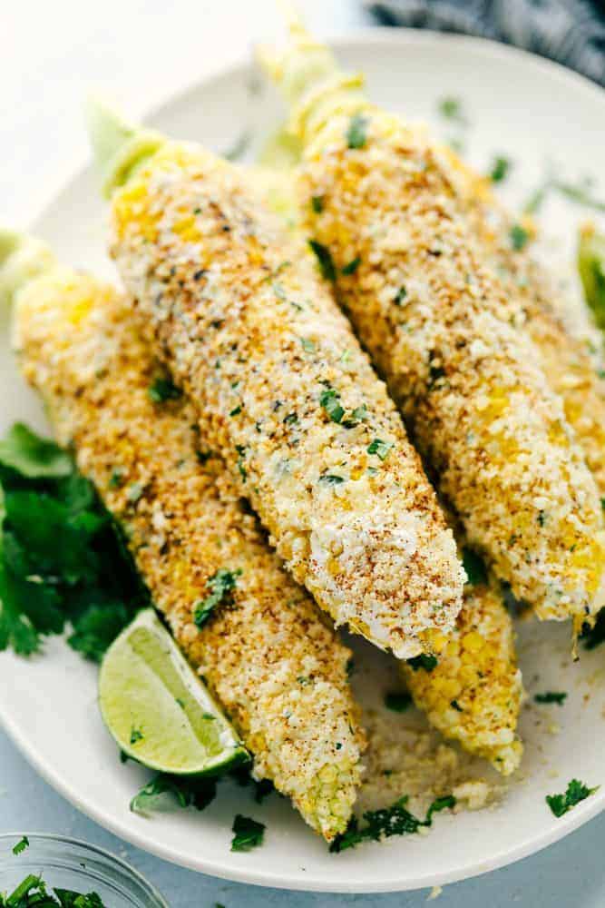 Grilled Mexican Street Corn Yummy Recipe