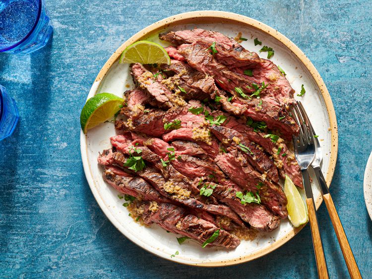 Grilled Mojo Marinated Skirt Steak In 2020 Skirt Steak Marinated Skirt Steak Cooking Skirt Steak