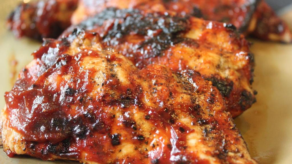 Grilled Mouth Watering Barbecued Chicken Recipe Food Com