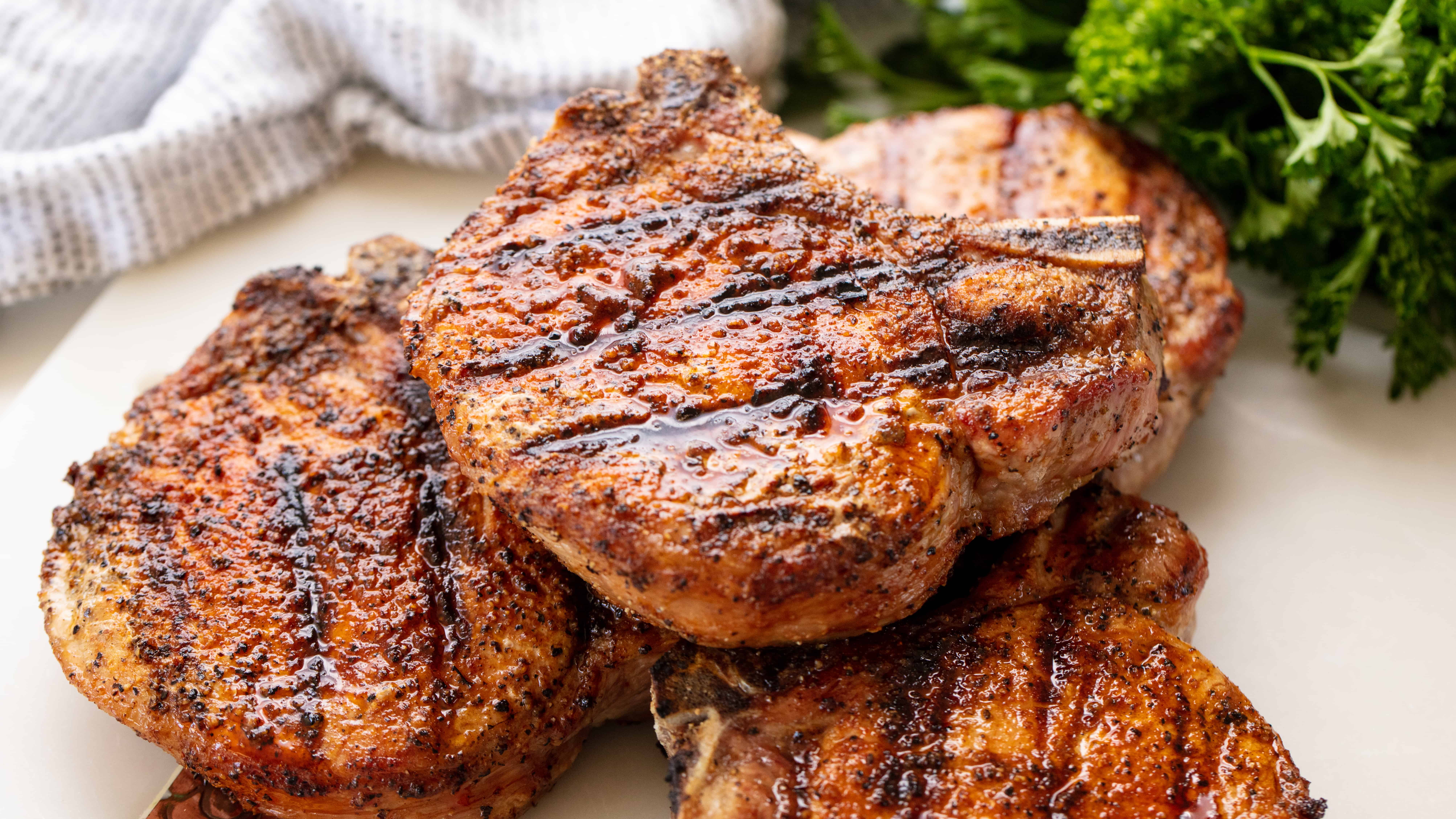 Grilled Pork Chops Wellplated Com