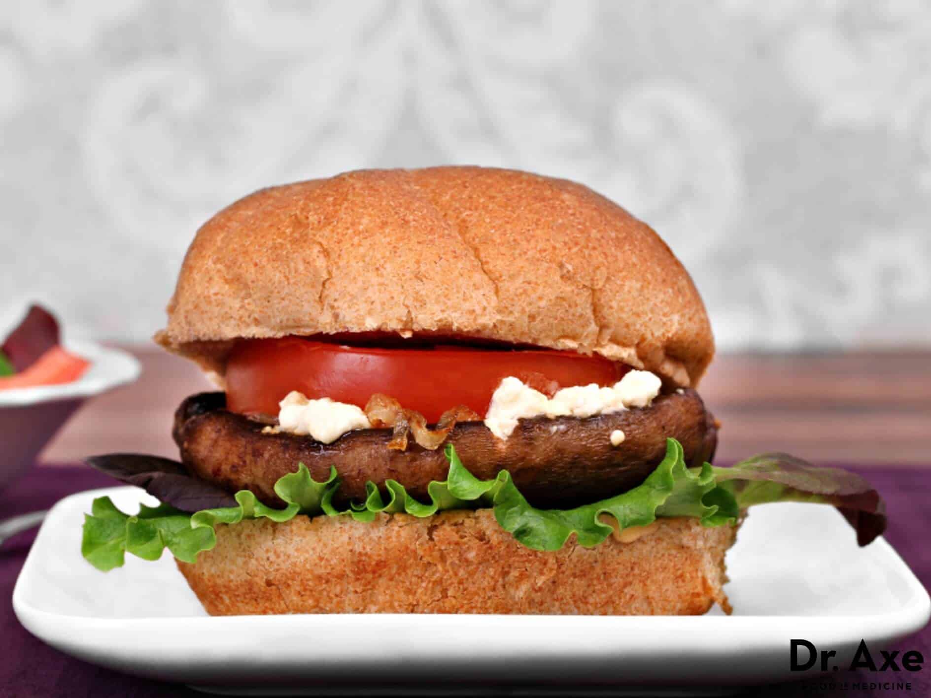 Grilled Portobello Burger Recipe Draxe Com