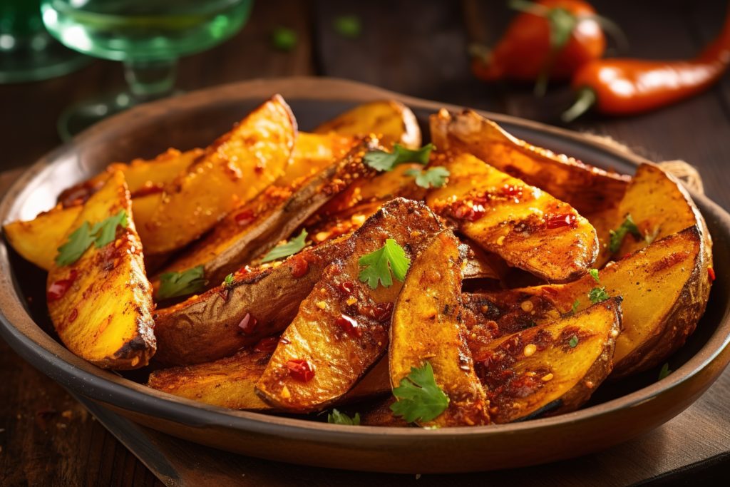 Grilled Potato Wedges