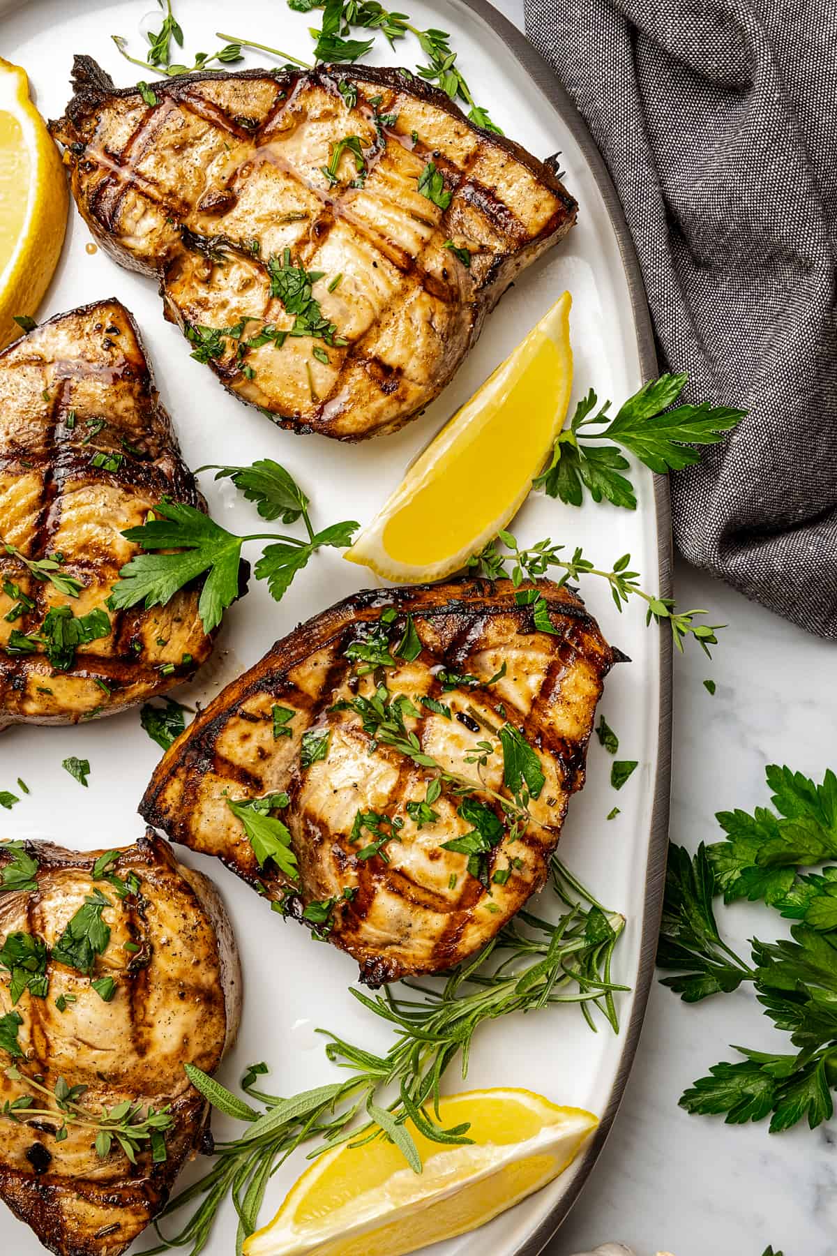 Grilled Swordfish Recipe Diethood