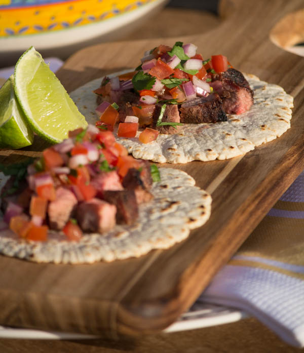 Grilled Tri Tip Tacos On Homemade Tortillas Two In The Kitchen