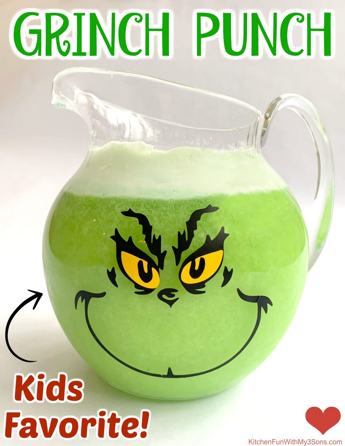 Grinch Punch Recipe Kitchen Fun With My 3 Sons