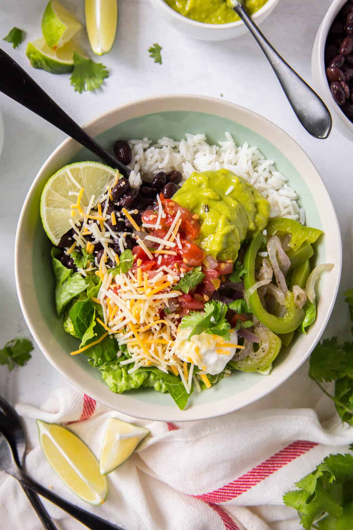 Ground Beef Burrito Bowl Spoonful Of Flavor