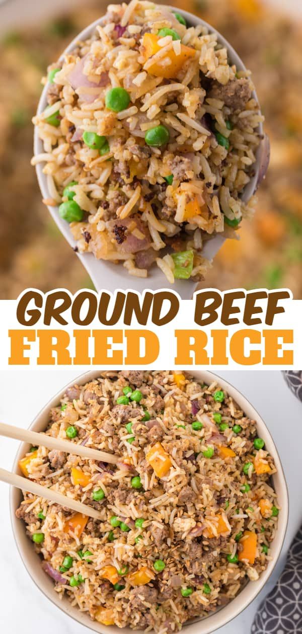 Ground Beef Fried Rice