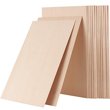 Hakzeon 10 Pack 12 X 8 X 0 06 Inch Balsa Wood Sheets Unfinished Thin