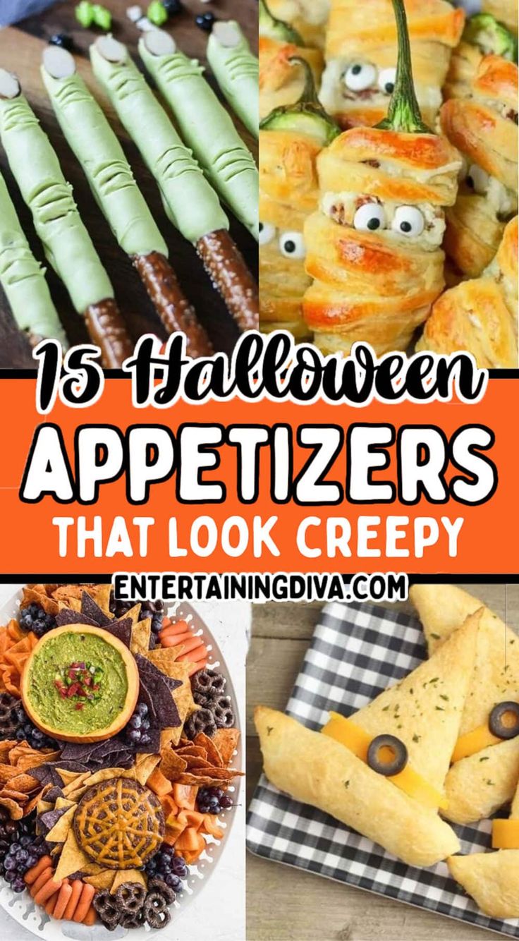 Halloween Appetizers Finger Foods The Short Order Cook