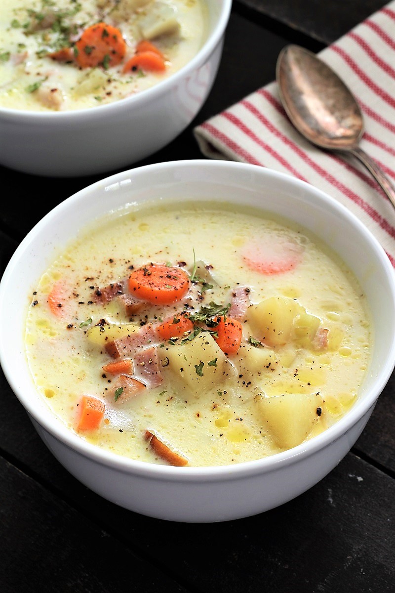 Ham And Potato Soup Recipe Hearty Savory