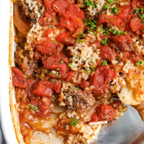 Hamburger Potato Casserole Easy Prep Spend With Pennies