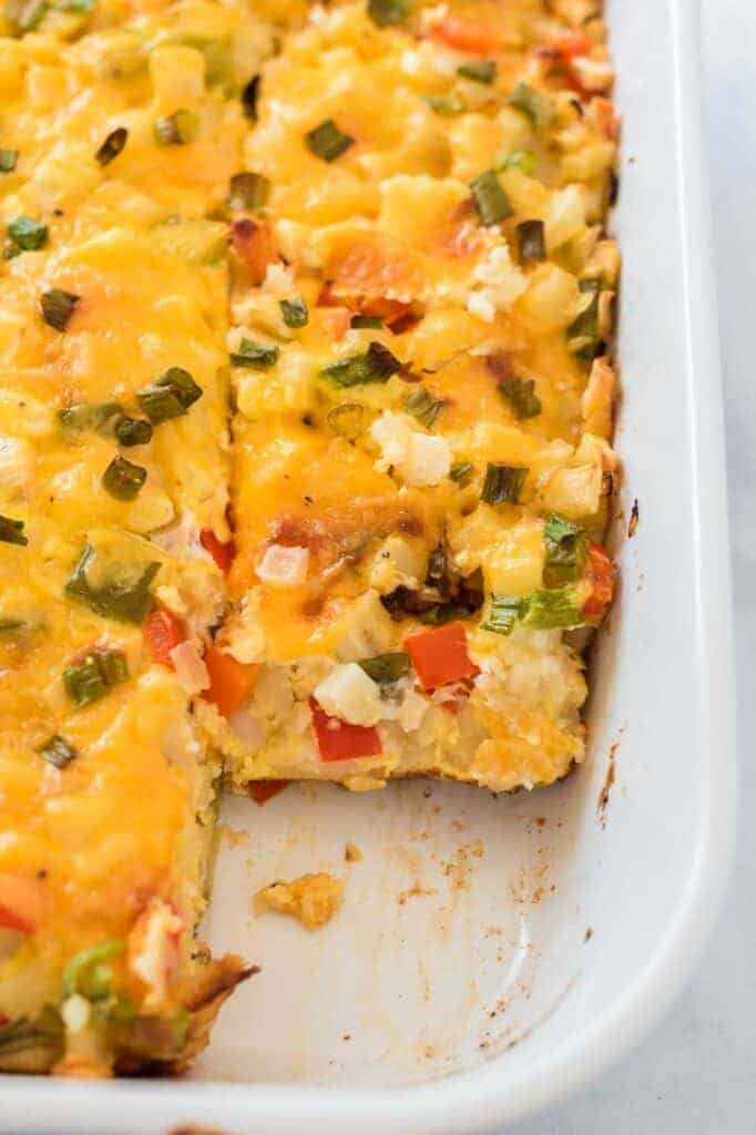 Hash Brown Egg Casserole Recipe Build Your Bite