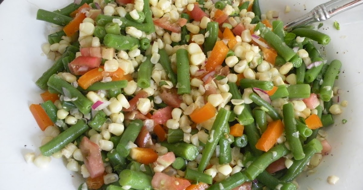 Healthy And Easy Recipes Green Bean Sweet Corn Salad