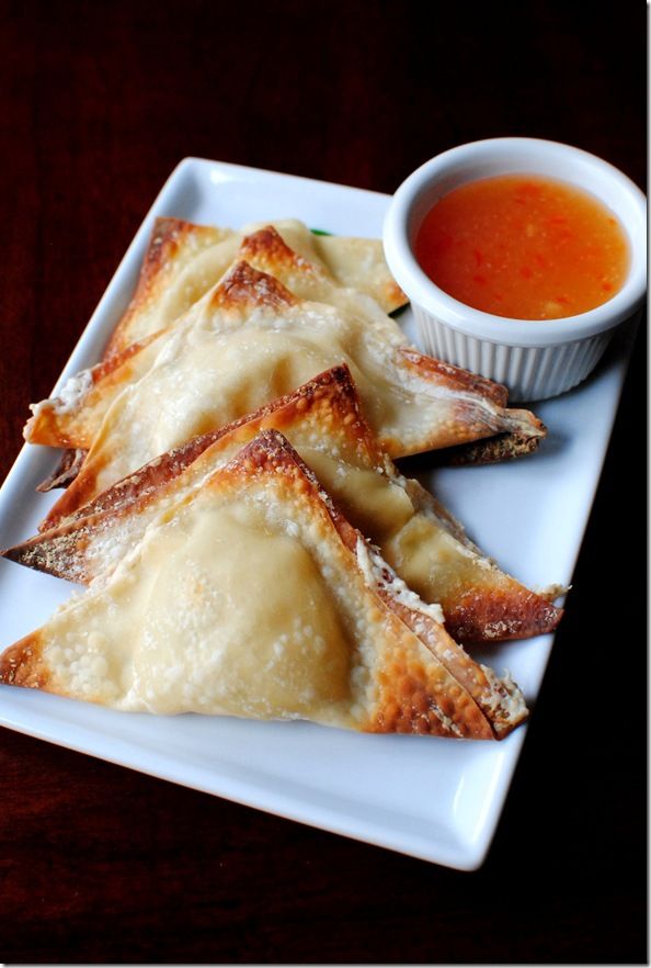 Healthy Baked Crab Rangoon