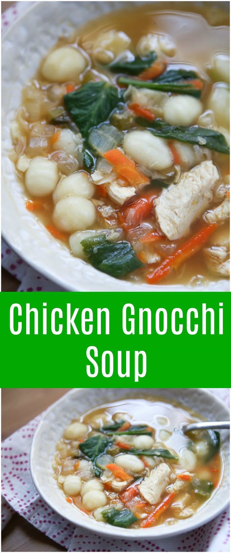 Healthy Chicken Gnocchi Soup With No Half Half Or Heavy Cream