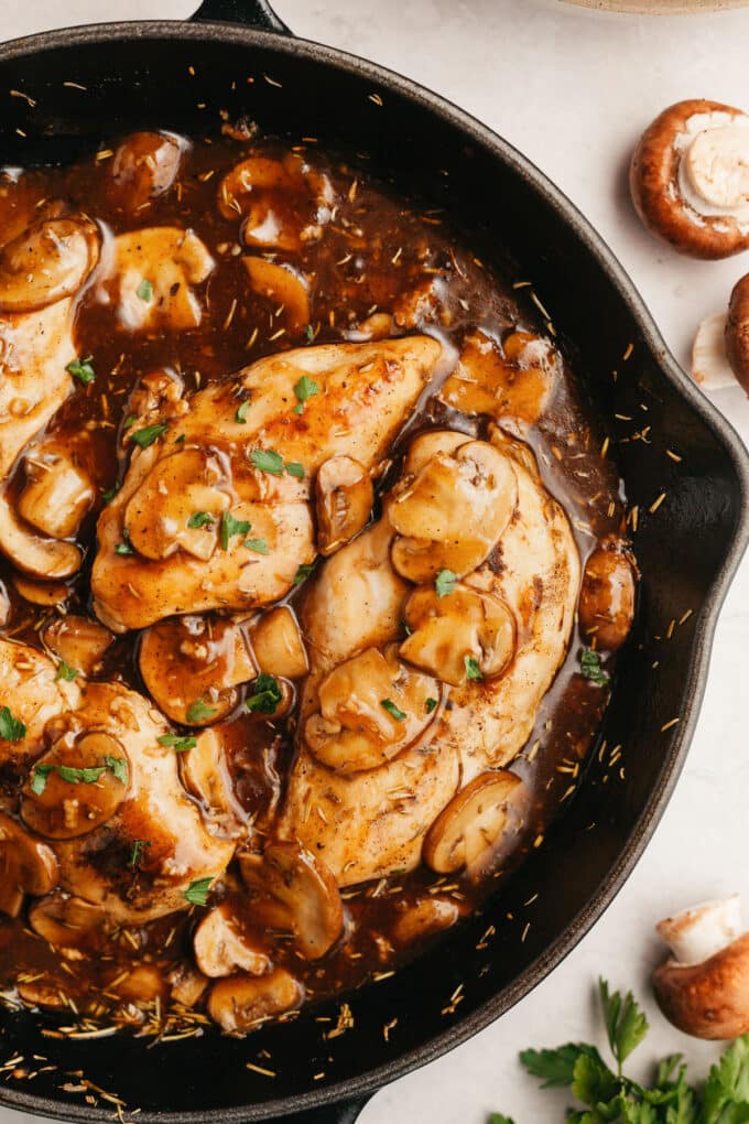 Healthy Chicken Marsala The Whole Cook