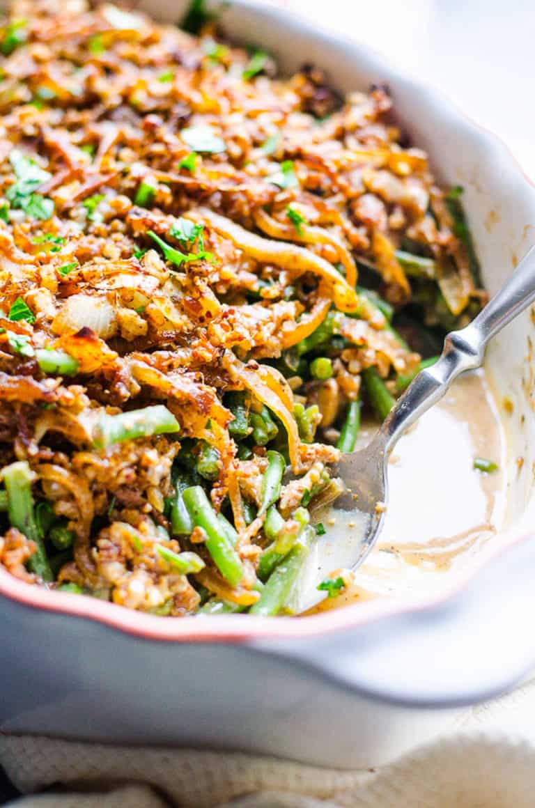 Healthy Green Bean Casserole Gimme Some Oven