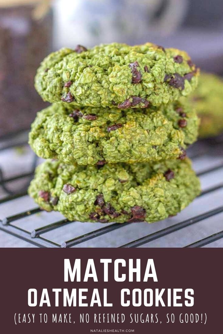 Healthy Matcha Cookies