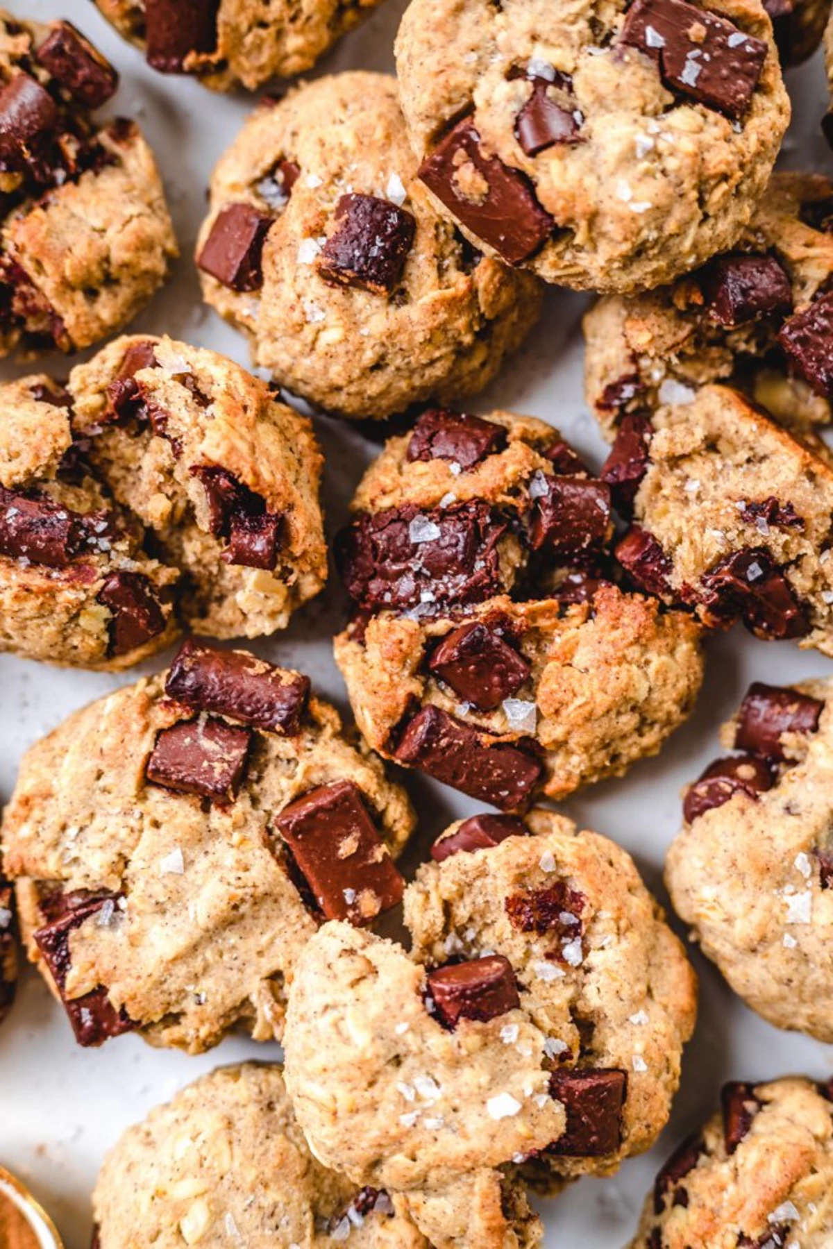 Healthy Oatmeal Chocolate Chip Flax Cookies