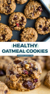 Healthy Oatmeal Cookies Gimme Delicious