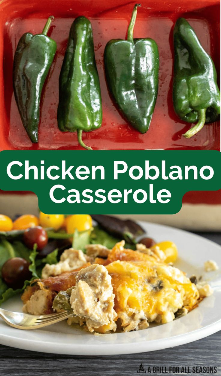 Healthy Poblano Chile And Corn Casserole Recipe Yummy Recipe