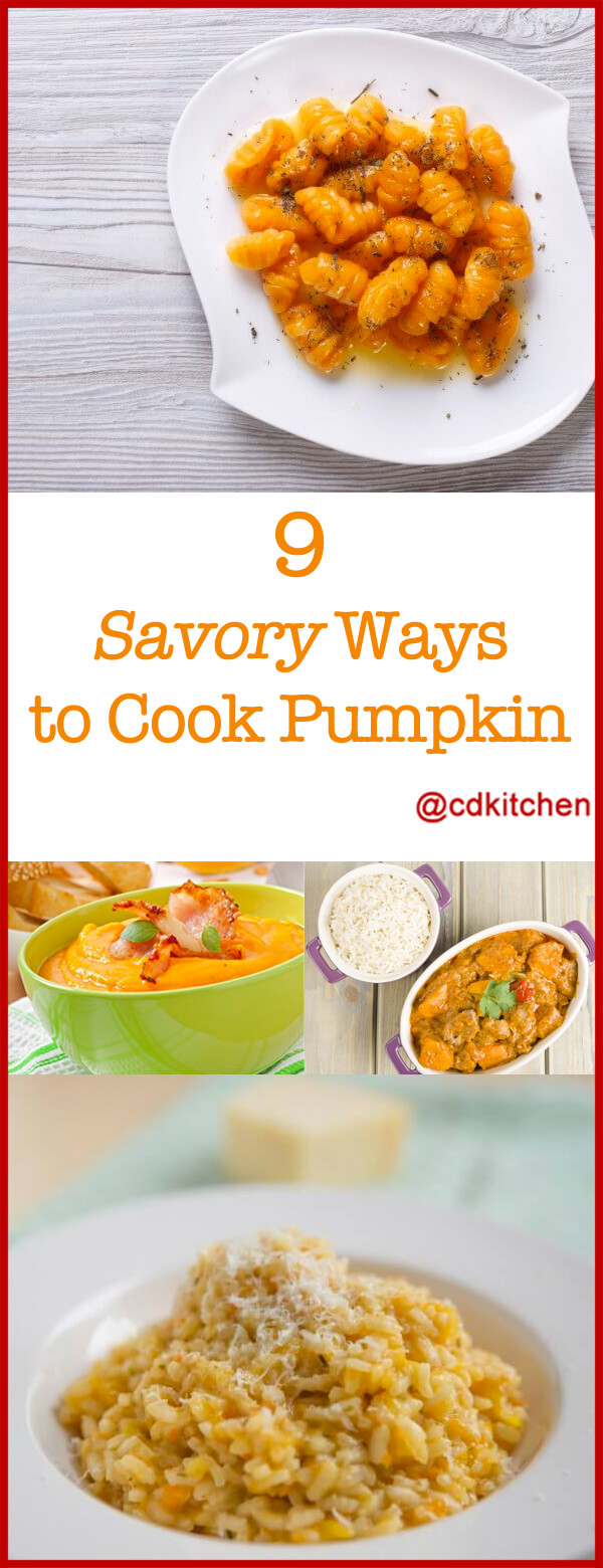 Healthy Pumpkin Recipes Savory