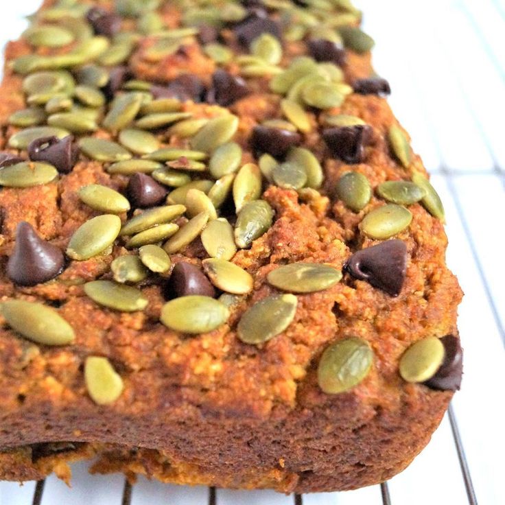 Healthy Pumpkin Seed Breakfast Bread Balancing Andie