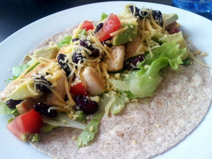 Healthy Quick And Easy Chicken Wrap Recipe By Chaneltimmer Recipe