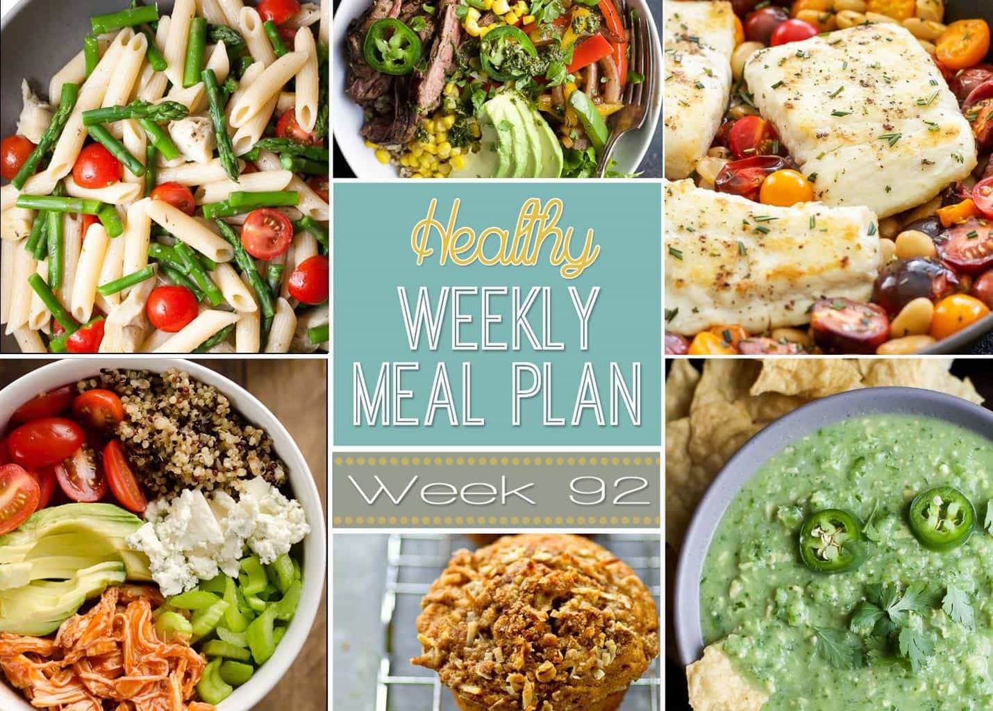 Healthy Weekly Meal Plan