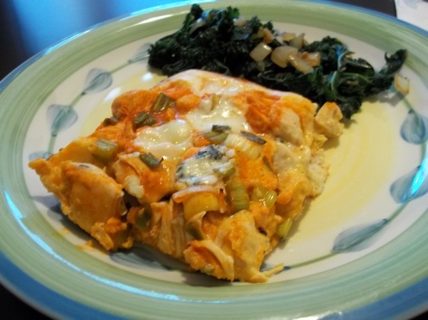 Heart Smart Bisquick Buffalo Chicken Bake Recipe Food Com