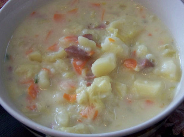 Hearty And Healthy Potato Soup Recipe Food Com