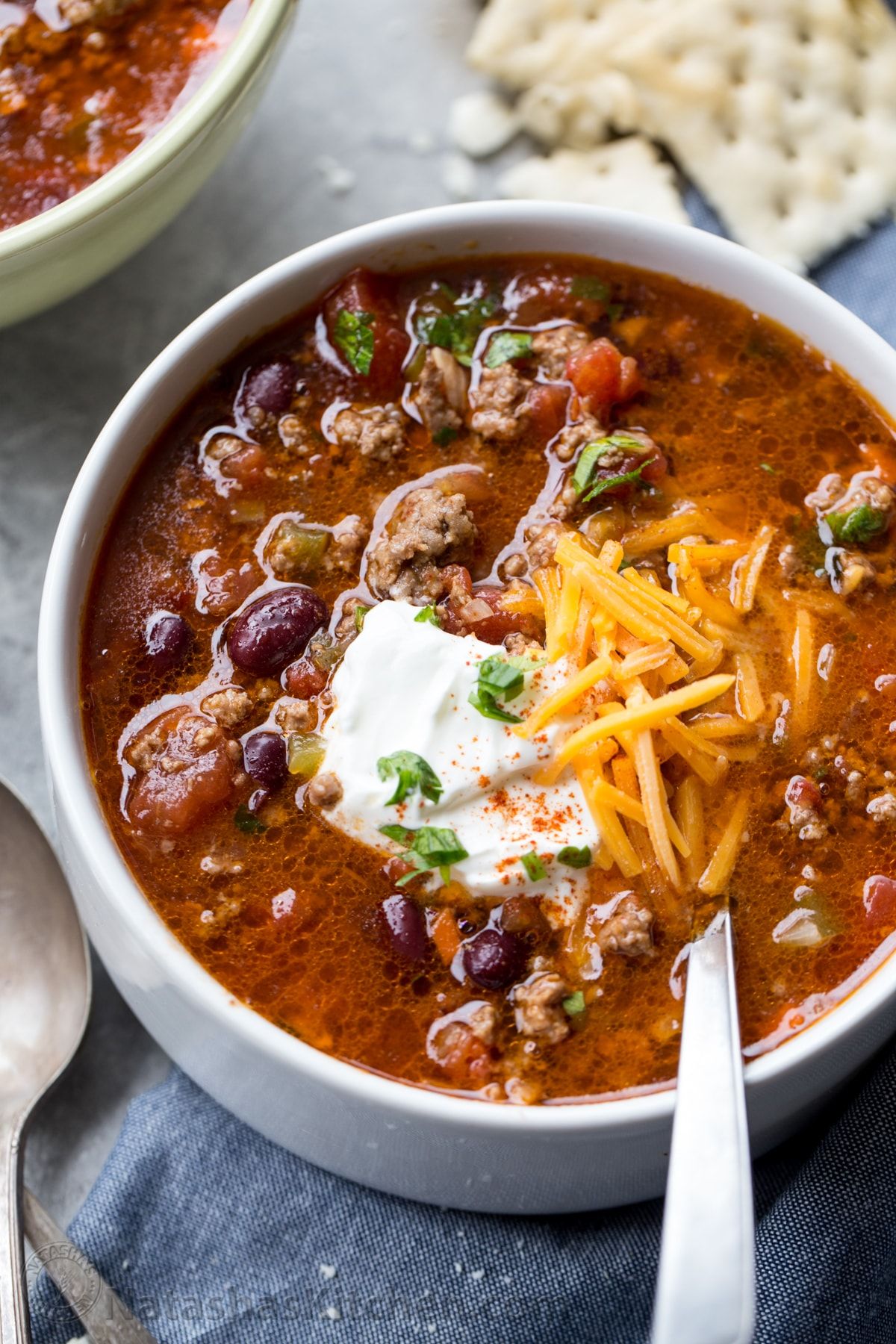 Hearty Beef Chili Recipe With Tender Ground Beef Vegetables And Beans