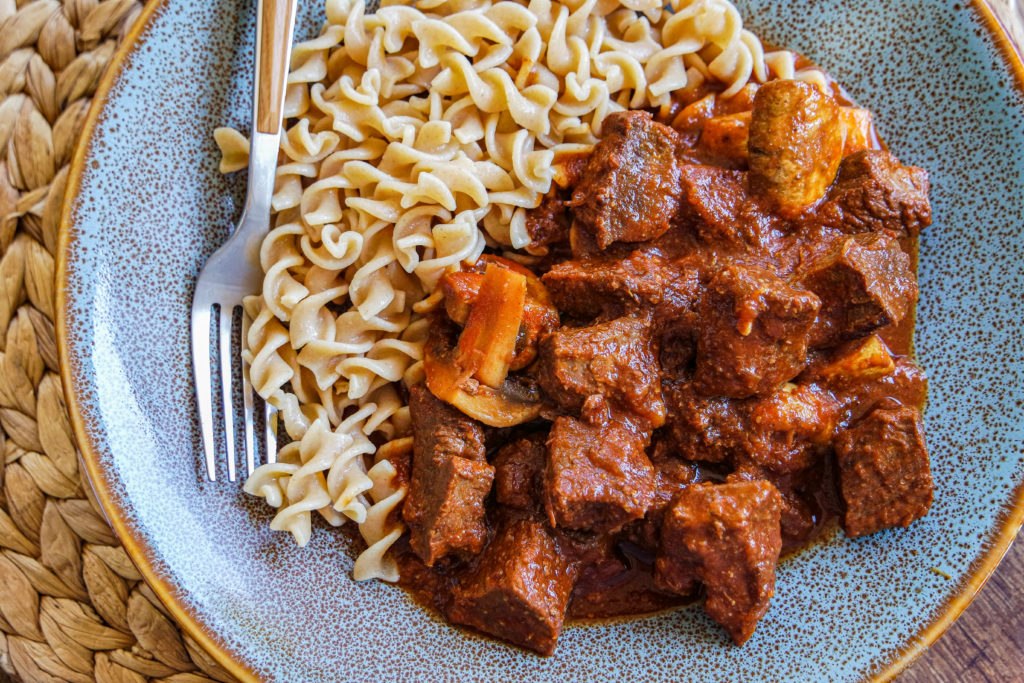 Hearty Hungarian Style Venison Goulash Stew Jess Pryles