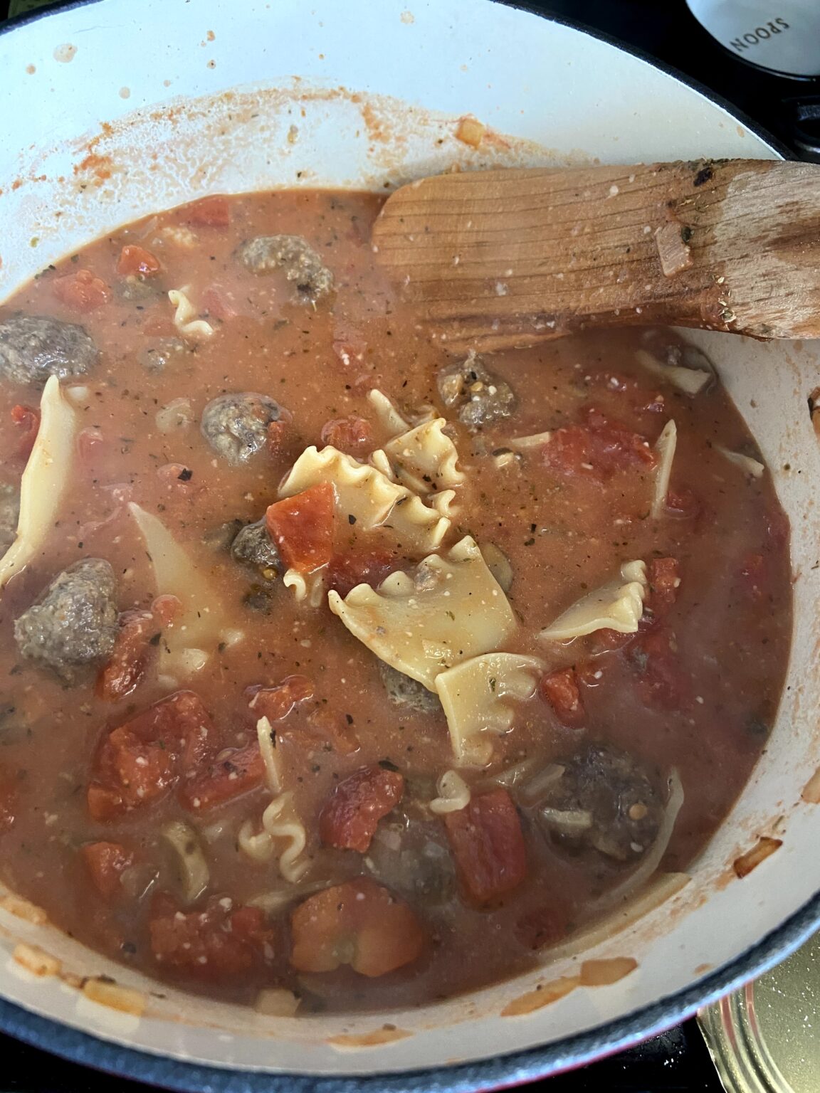 Hearty Lasagna Soup Jess In The Kitchen