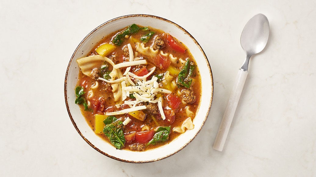 Hearty Lasagna Soup Recipe