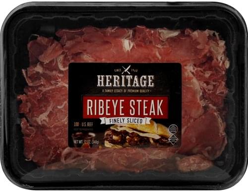 Heritage Ribeye Steak Finely Sliced Recipe Find Vegetarian Recipes