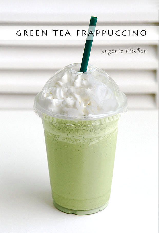 Hi I M Eugenie Today I M Making Green Tea Frappuccino Which Is The