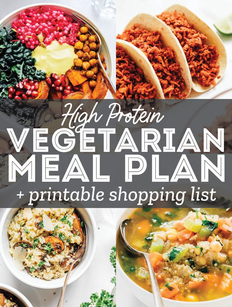 High Protein Vegetarian Meal Recipes