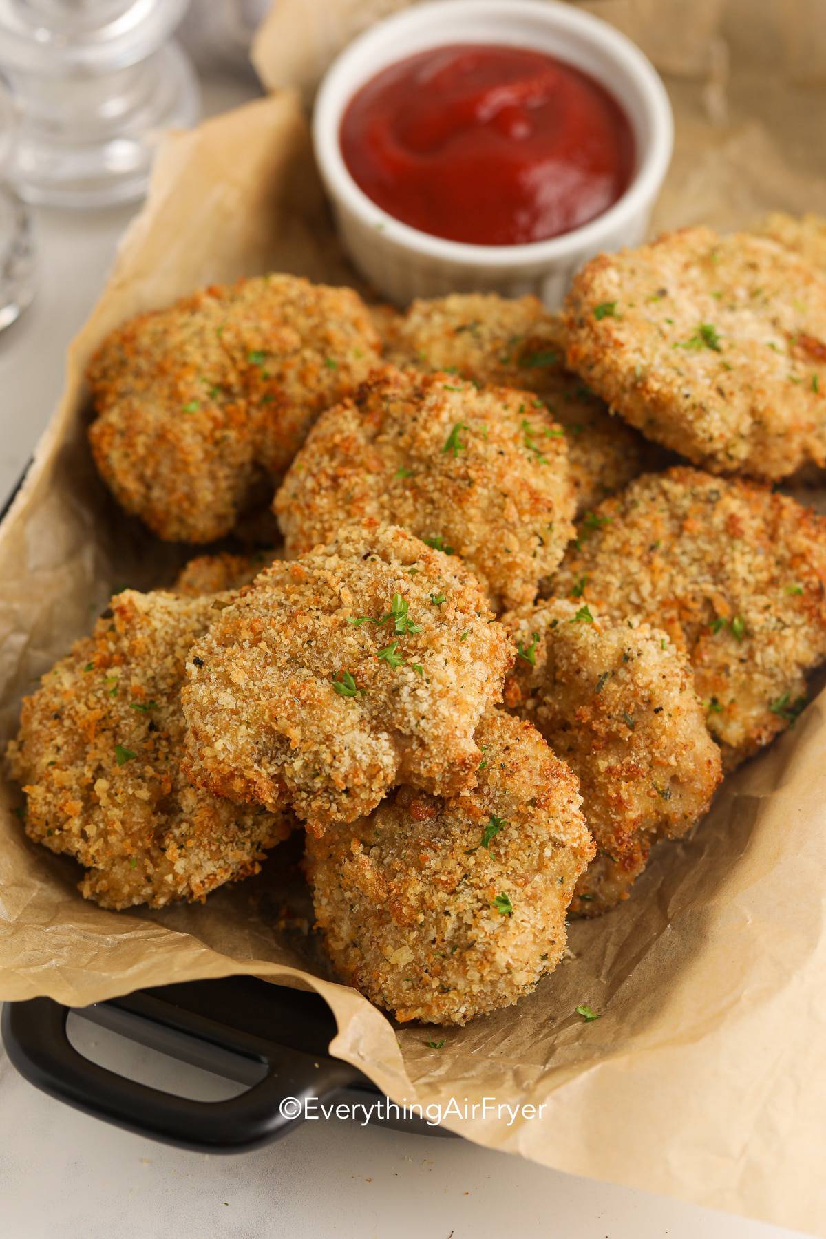 Homemade Air Fryer Chicken Nuggets Crispy Juicy