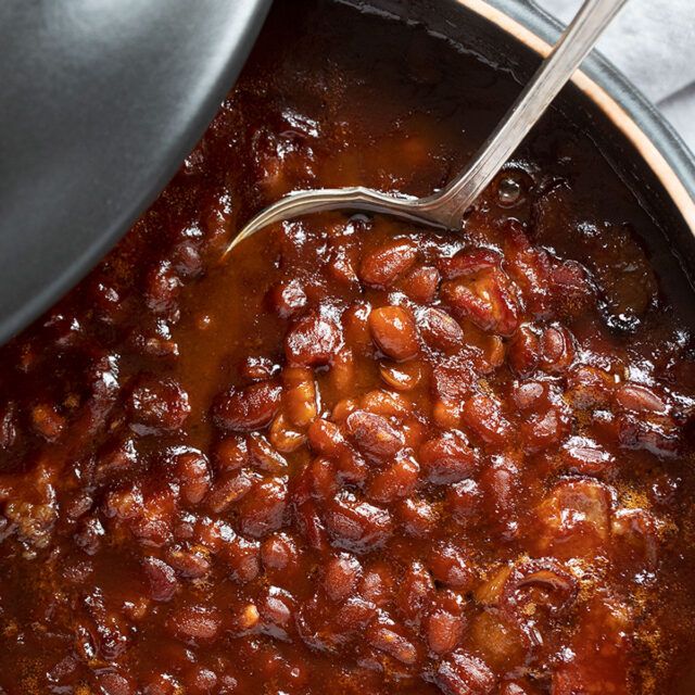 Homemade Baked Beans From Dried Beans Seasons And Suppers