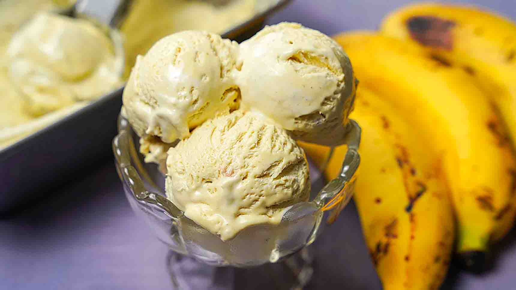 Homemade Banana Ice Cream