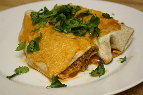 Homemade Beef And Bean Burritos Recipe Austin Thicat